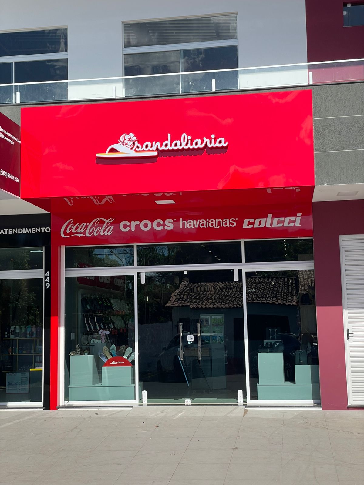 logo franquia SANDALIARIA DOM PEDRO